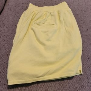 Free People Yellow Shorts